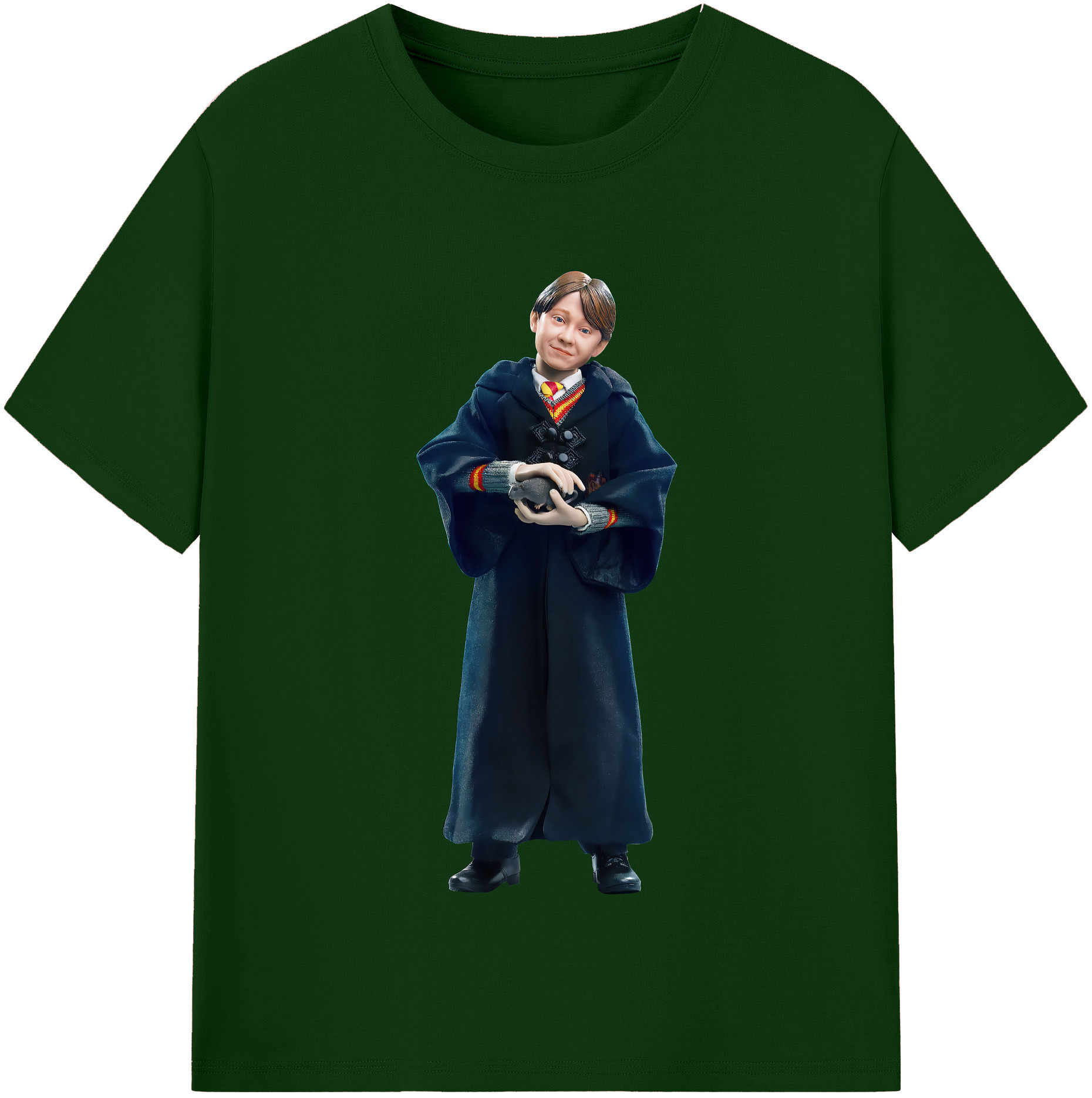 （画像用） Harry Potter ハリー・ポッターシリーズ 綿100％半袖Tシャツ（フロントプリント）